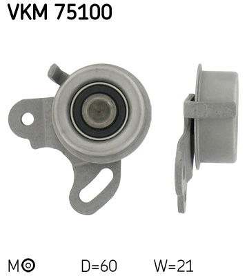 Rullo tenditore, Cinghia dentata - VKM 75100 SKF